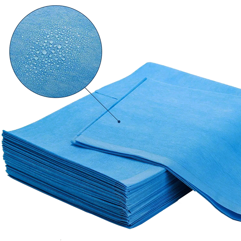 Medical Disposable Surgical Nonwoven Bed Sheet Oil Proof Sweat Proof