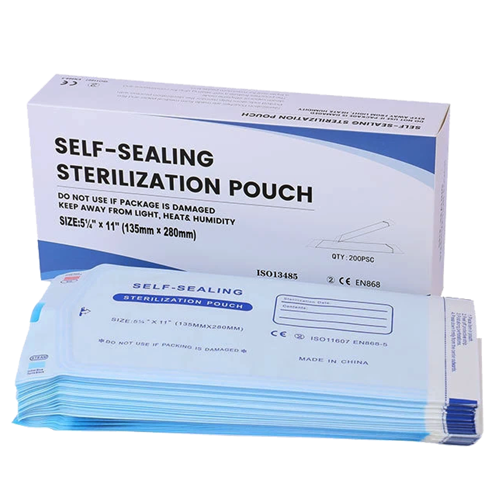 Sealf Sealing Bags For Sterilization One Side Transparent