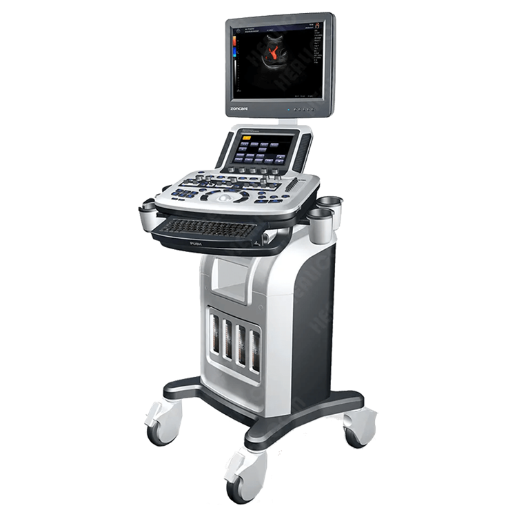 4D Trolley Color Doppler Ultrasound Scanner