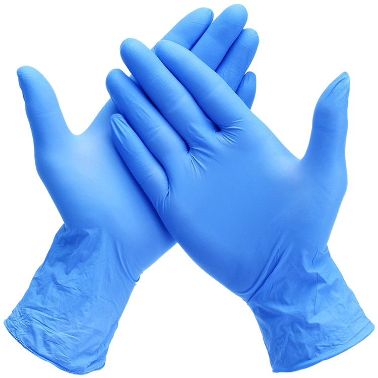 Disposable nitrile gloves