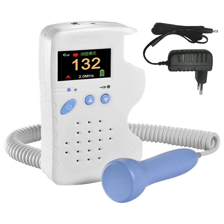 Fetal heart rate doppler monitor