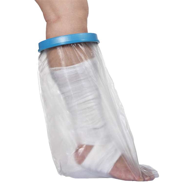 Waterproof bandage cast cover for limbs