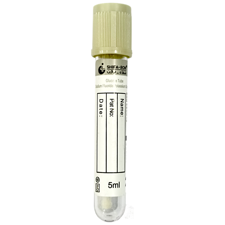 Glucose blood collection tube