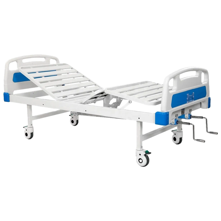 Two crank mobile nursing bed with ABS