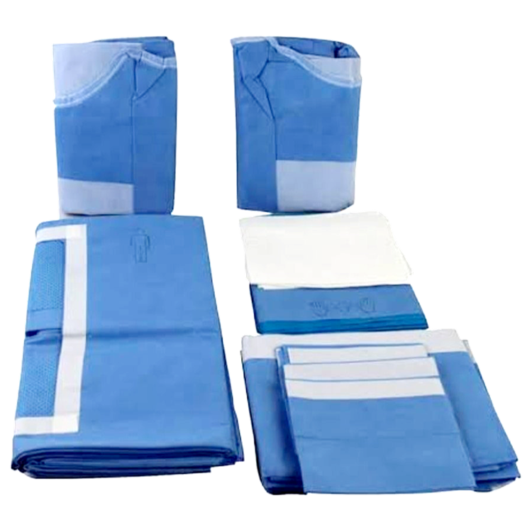 Laparotomy surgical drape kit