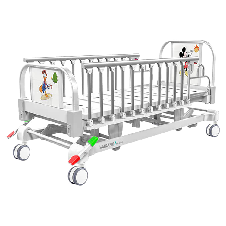 Manual pediatric bed