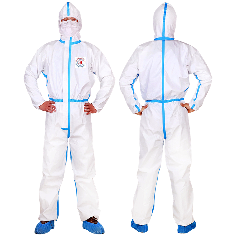 OEM PPE coverall waterproof type protective clothing