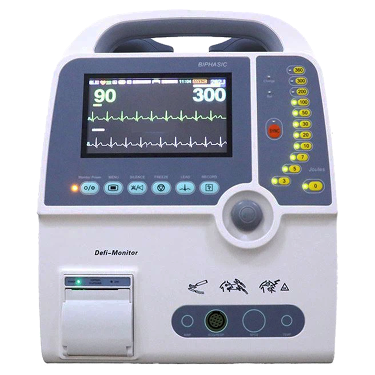 Portable defibrillator