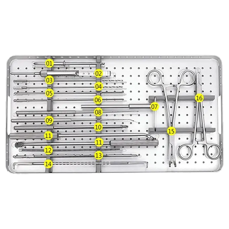 Posterior cervical rod kit