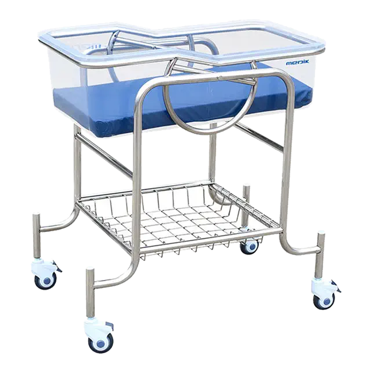 Stainless steel baby cot