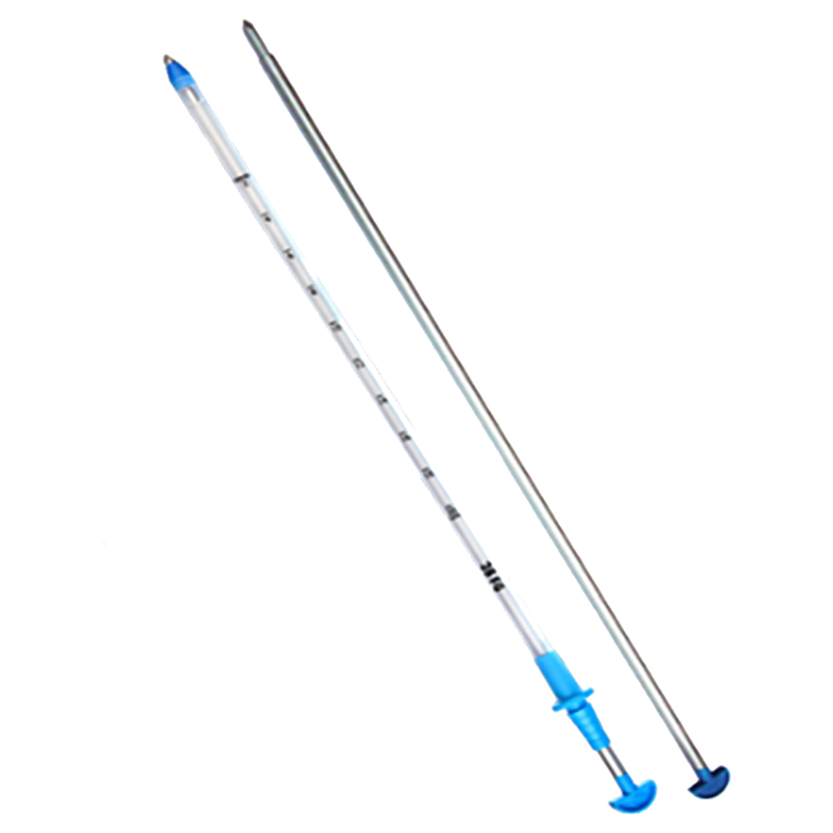 Thoracic drainage catheter with trocar